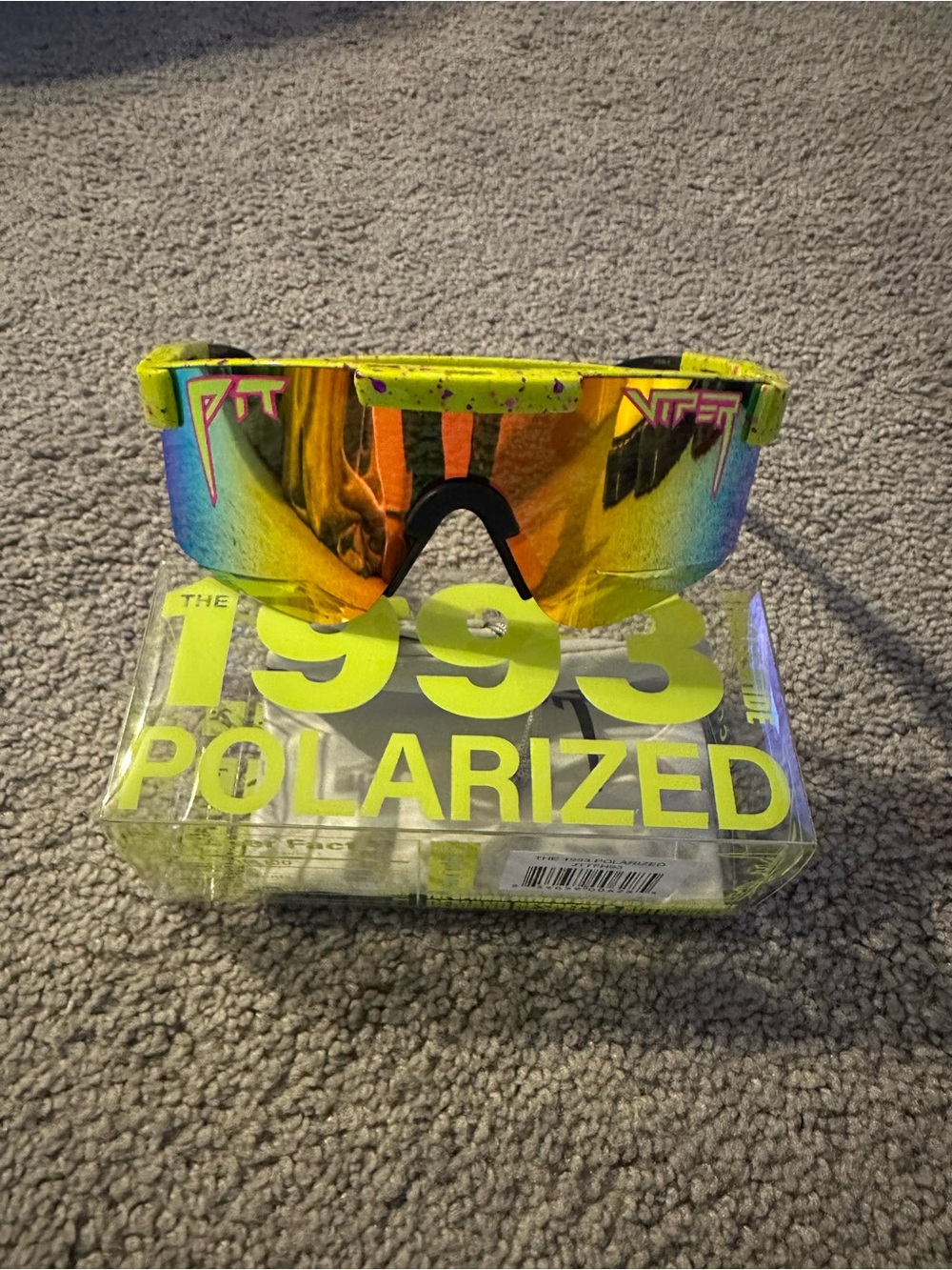 Pit Viper The 1993 Polarized Single Wide Sunglasses 100% UV Protection New